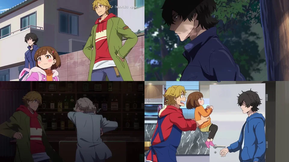 Buddy Daddies anime, in video promotion