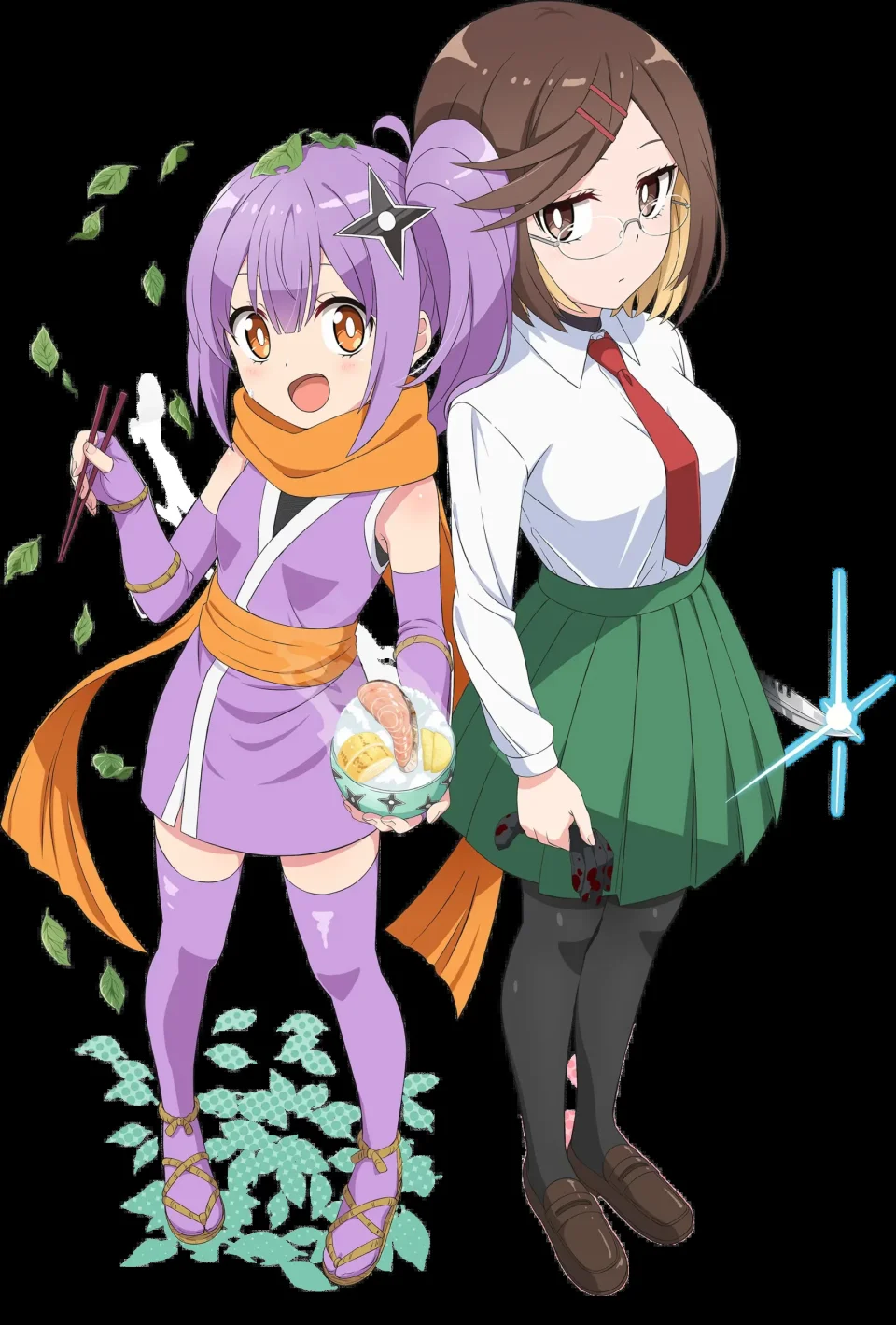 Manga Ninja to Koroshiya no Futarigurashi Adapted into Anime