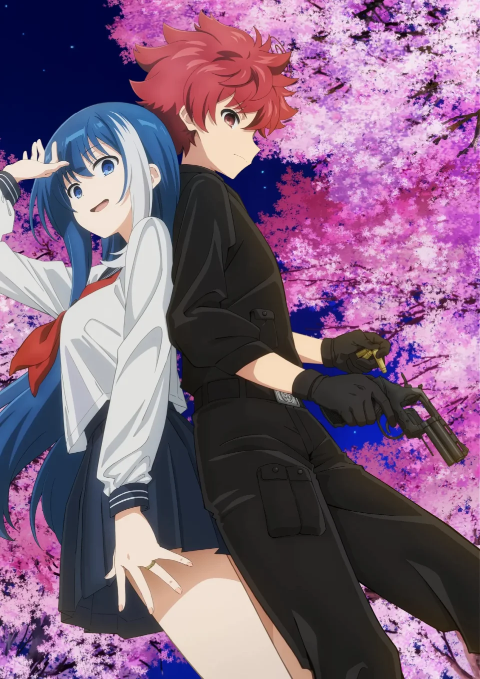 Mission: Yozakura Family Anime, Teaser Poster