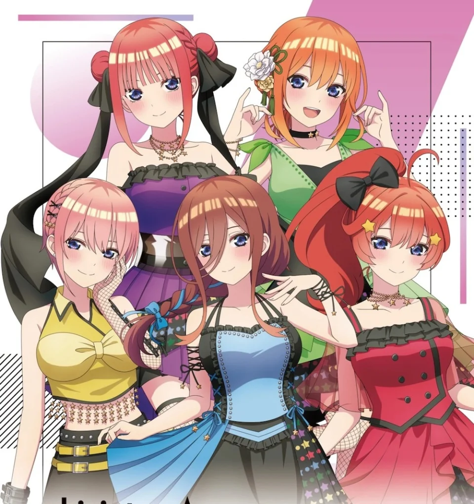 New anime The Quintessential Quintuplets announced