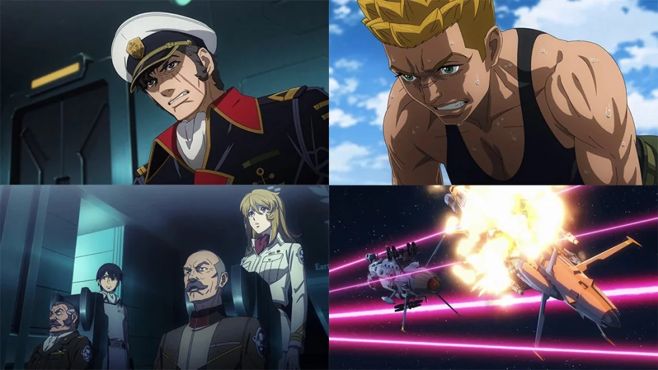 The anime Be Forever Yamato: REBEL 3199, in teaser video