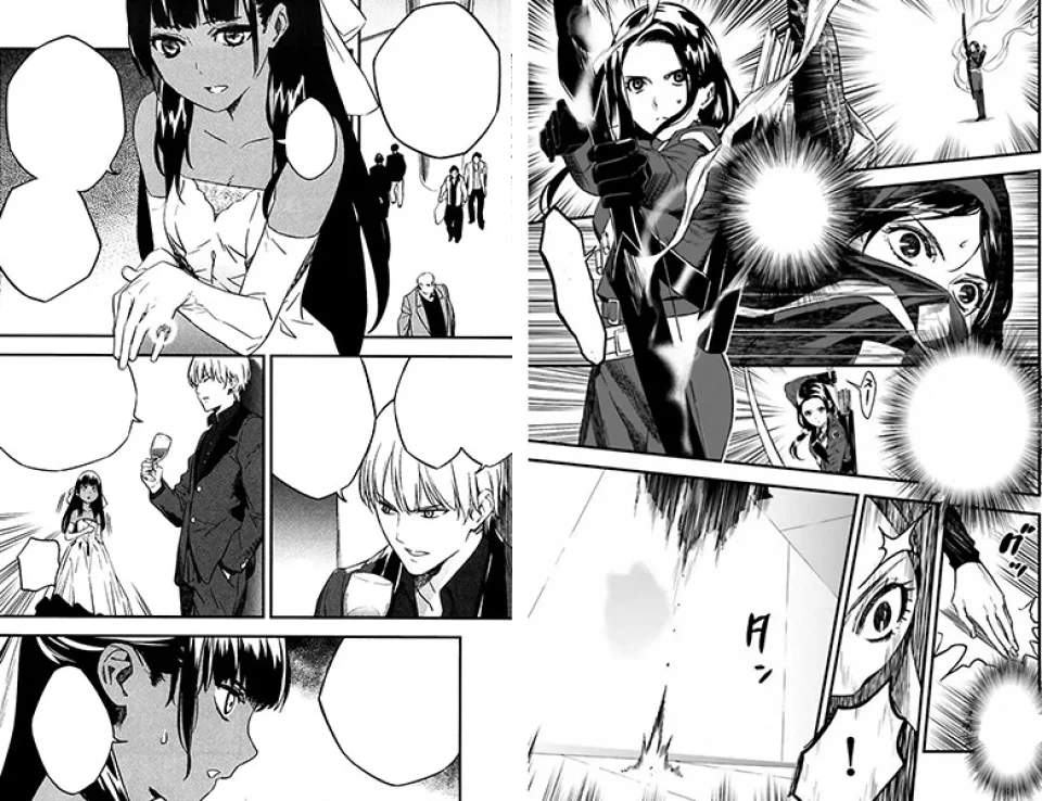 The anime Fate/strange Fake: Whispers of Dawn, in video excerpt