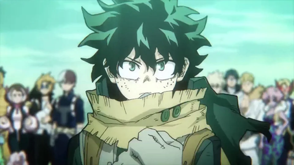 The anime My Hero Academia Season 6, in Opening Video 2