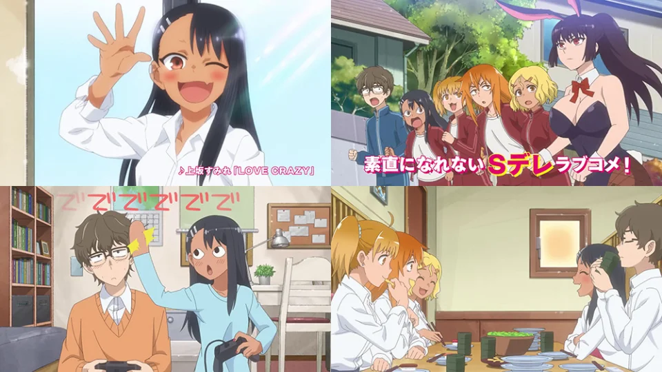 The anime Stop Heating Me Nagatoro Season 2, in Video Promotion