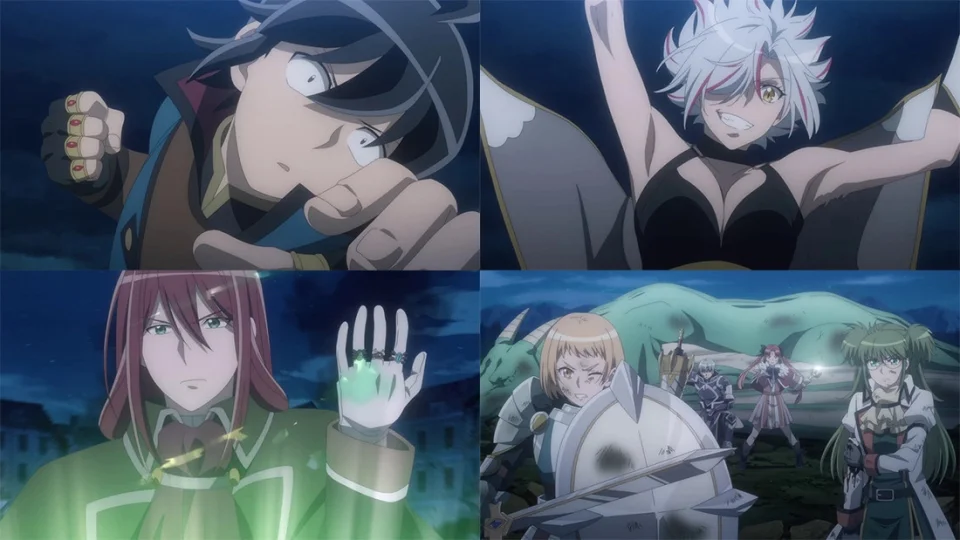 The anime Tsukimichi Moonlit Fantasy Season 2, in Opening 2
