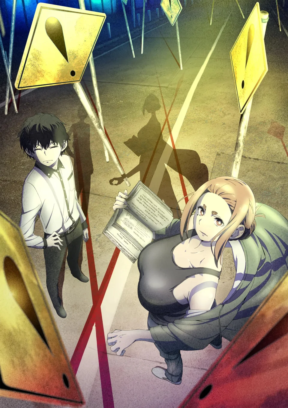 The manga Kaii to Otome to Kamikakushi adapted into an anime