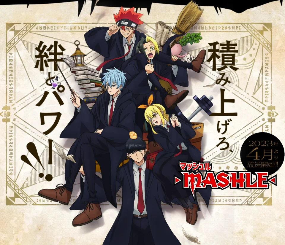 The Mashle anime, in teaser video 2