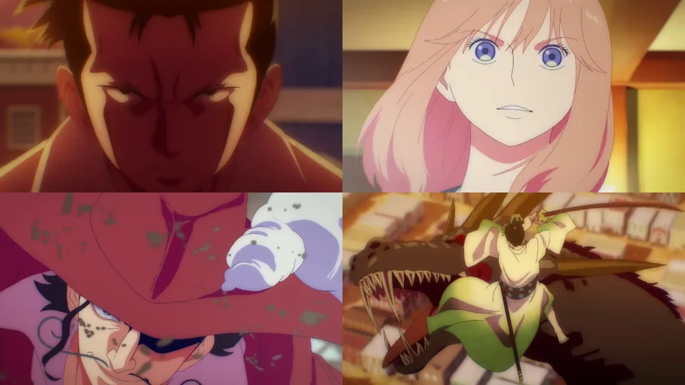 The Monsters: The Samurai and the Dragon anime, in Trailer