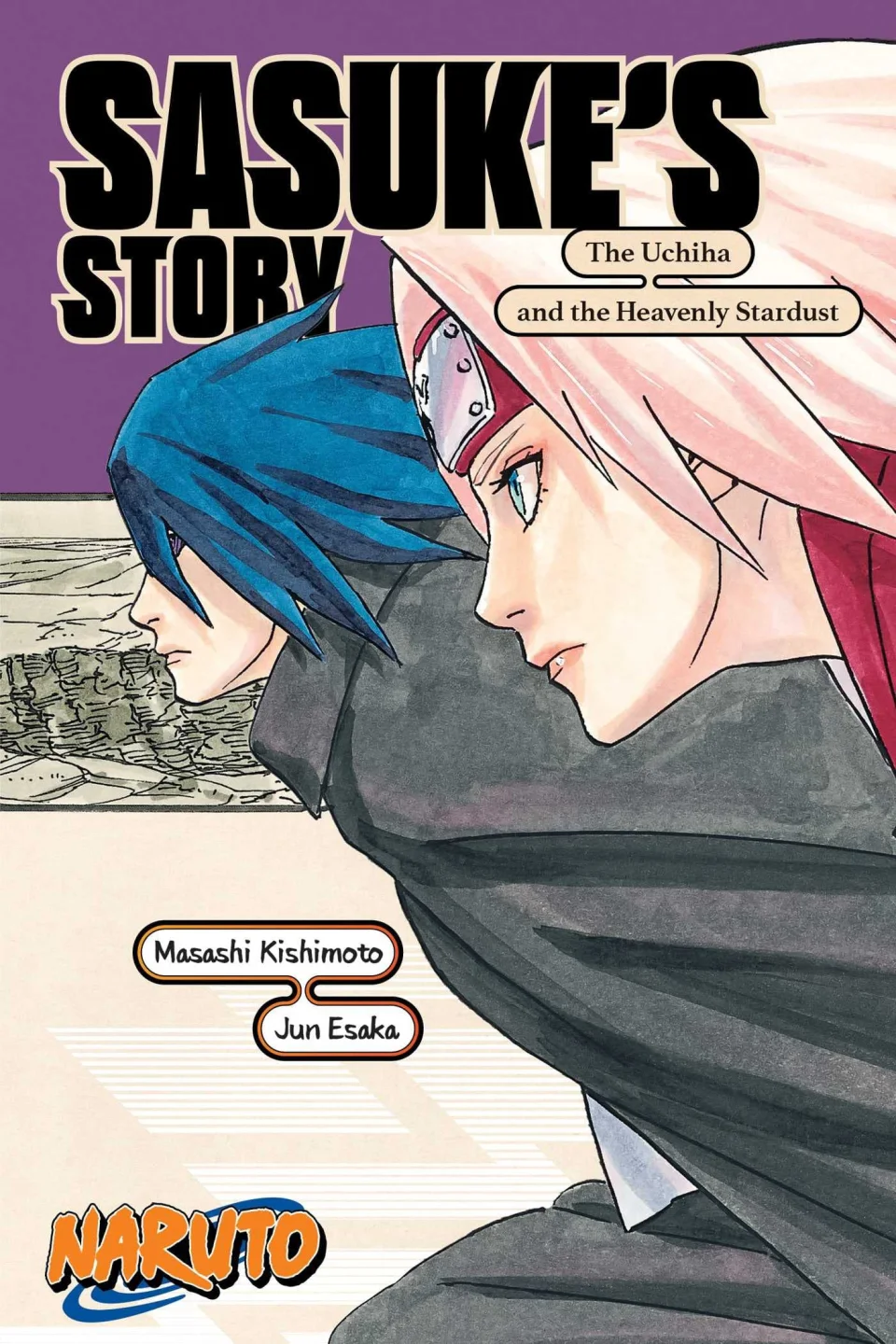 The novel Naruto: Sasuke Retsuden adapted into an anime