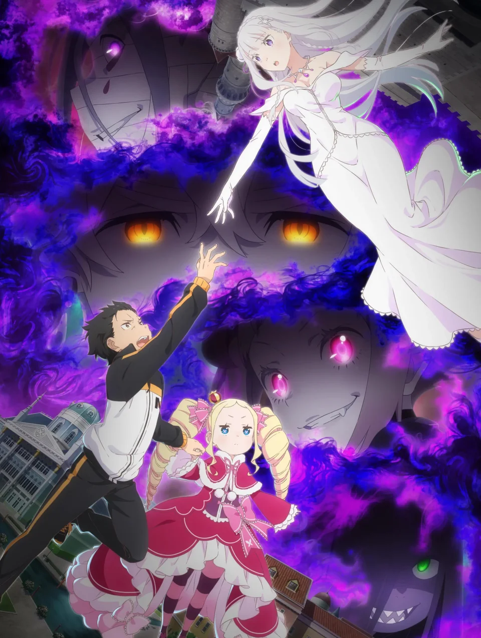 The Re:Zero season 3 anime, in official poster