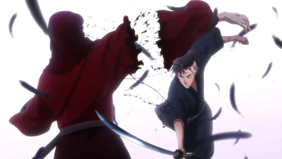 The Yatagarasu anime, in Trailer 2