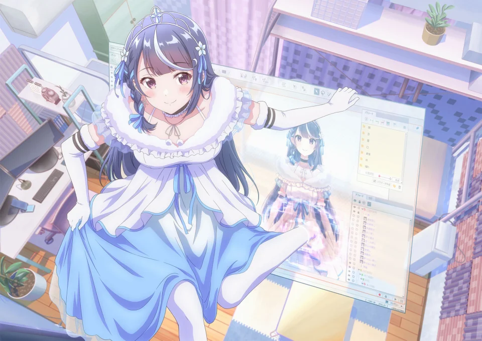 VTuber Legend anime, in Trailer