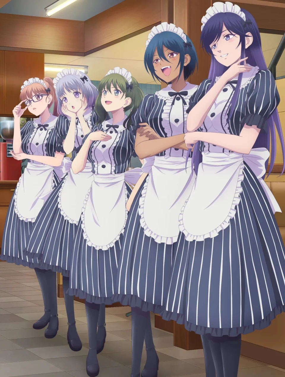 The Anime The Café Terrace and Its Goddesses Season 2, in Trailer