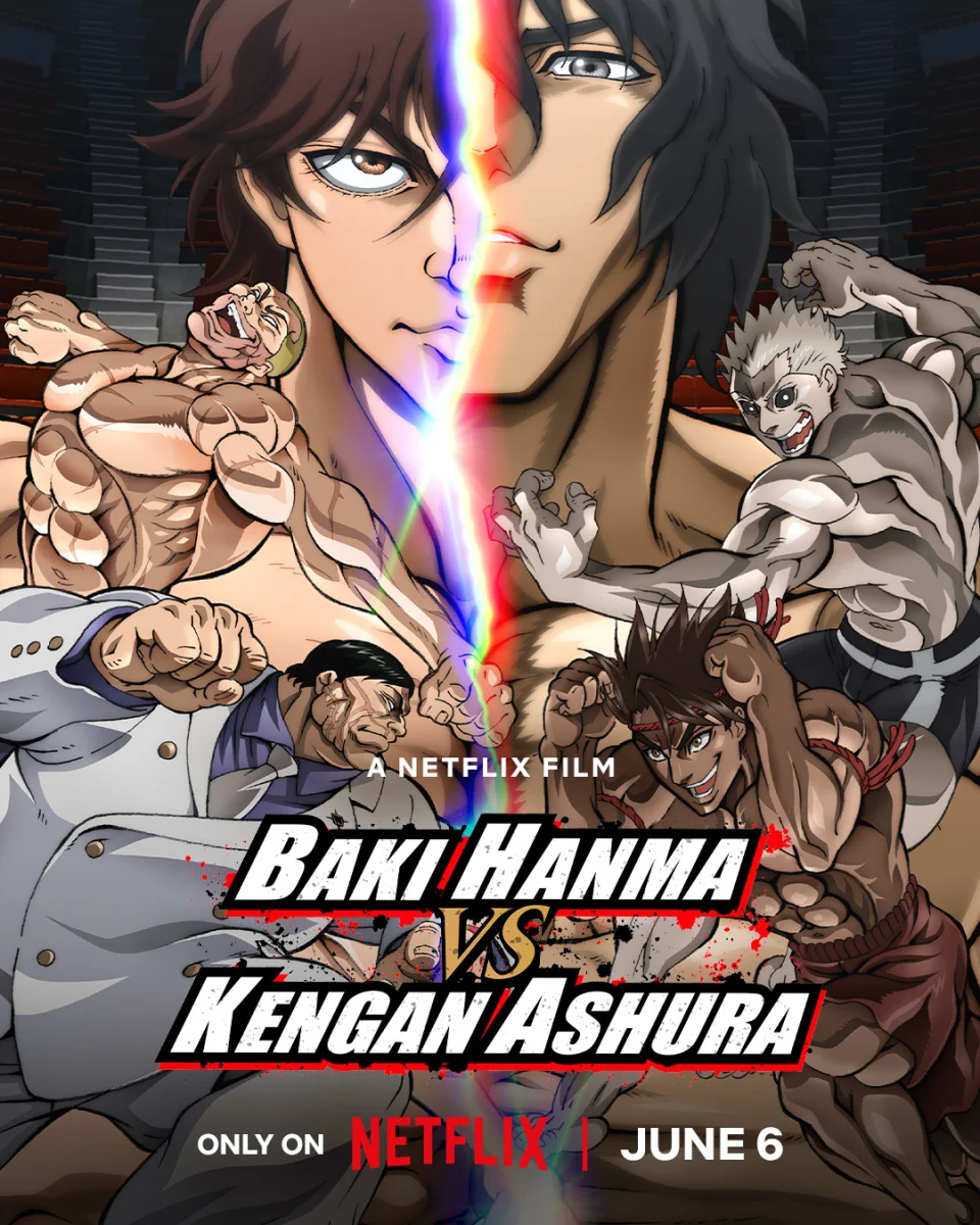 The Baki Hanma vs Kengan Ashura Anime, in Trailer