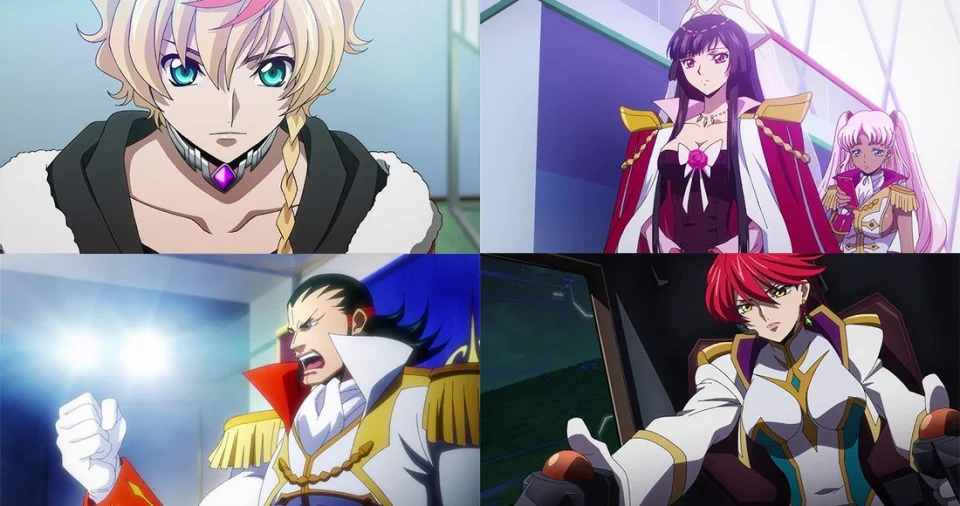 The Code Geass: Rozé of the Recapture anime, in Trailer 2