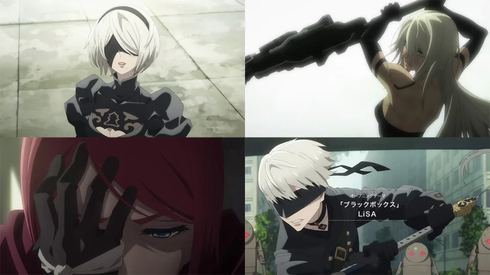 The NieR Automata Ver1.1a Part.2 anime, in video teaser