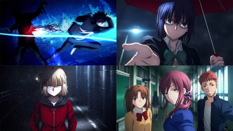 Superb opening of the game Tsukihime: A Piece of Blue Glass Moon Ciel's Route