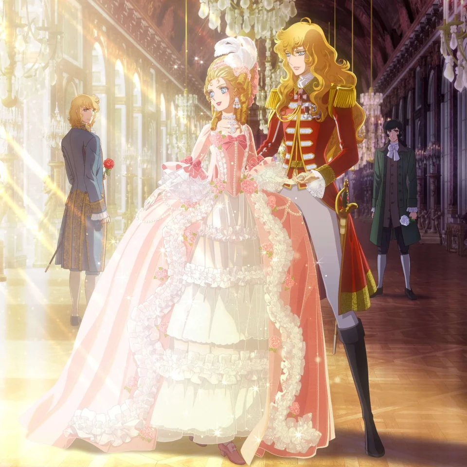The animated film The Rose of Versailles, in Video Teaser