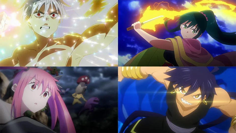 The anime Sengoku Youko: The Thousandfold Chaos, in Opening