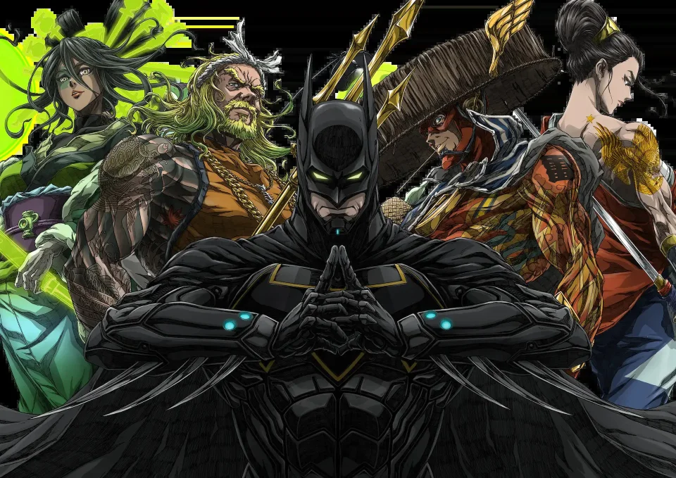 The Batman Ninja vs Yakuza League anime movie, in Teaser Video