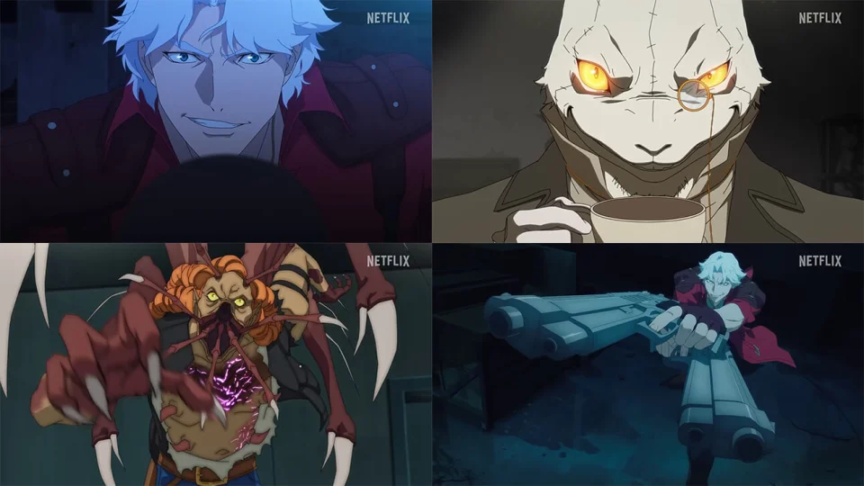 The Devil May Cry anime, in video teaser