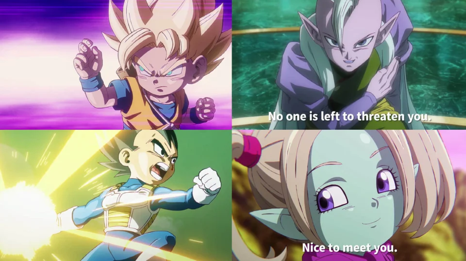 The Dragon Ball Daima anime, in Trailer 2