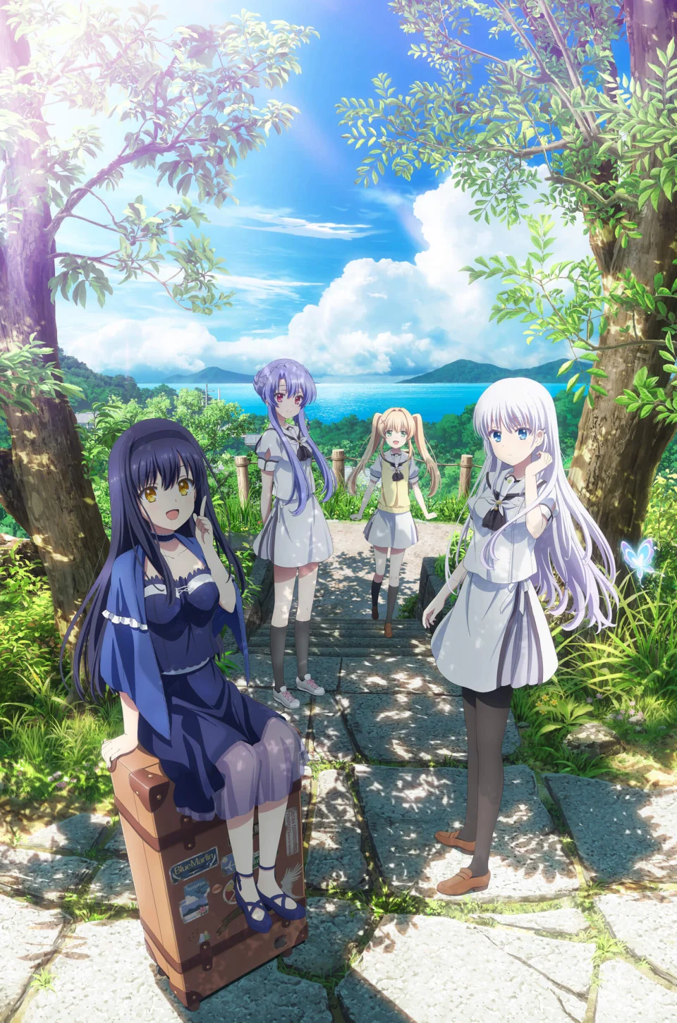 The Summer Pockets anime, in video teaser