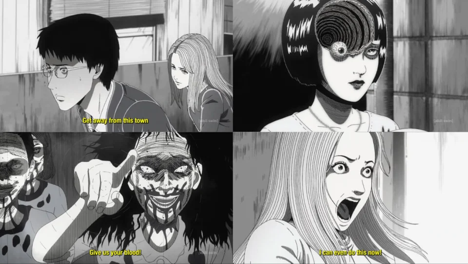 The Uzumaki anime, in Trailer