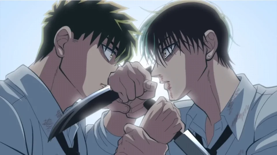 The Yakuza Fiancé anime, in Trailer 2