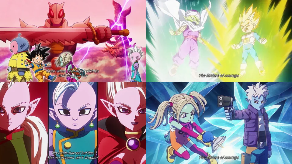 The Dragon Ball Daima anime, in Opening