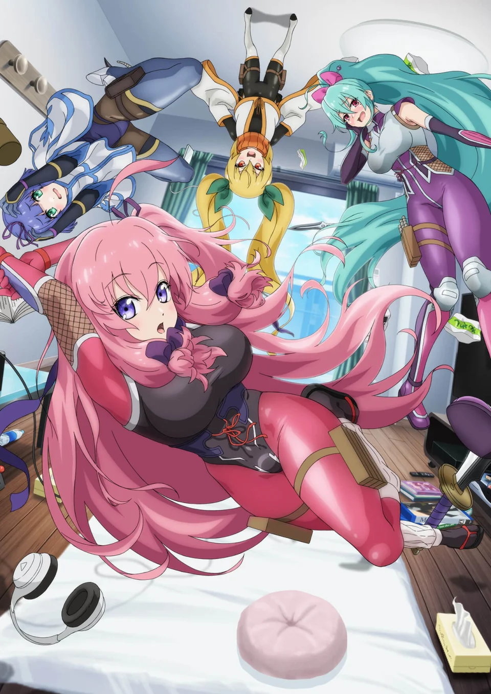 I'm Living with an Otaku NEET Kunoichi: Official Posters and Info