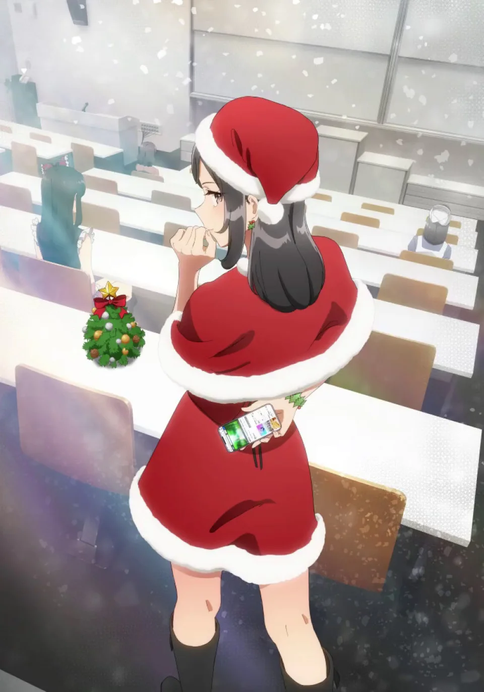 Rascal Does Not Dream of Santa Claus: Teaser Poster