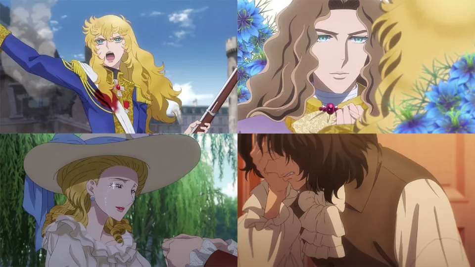 The animated film The Rose of Versailles, in Trailer