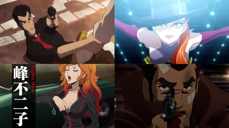 The movie Lupin the IIIrd The Movie, in video teaser