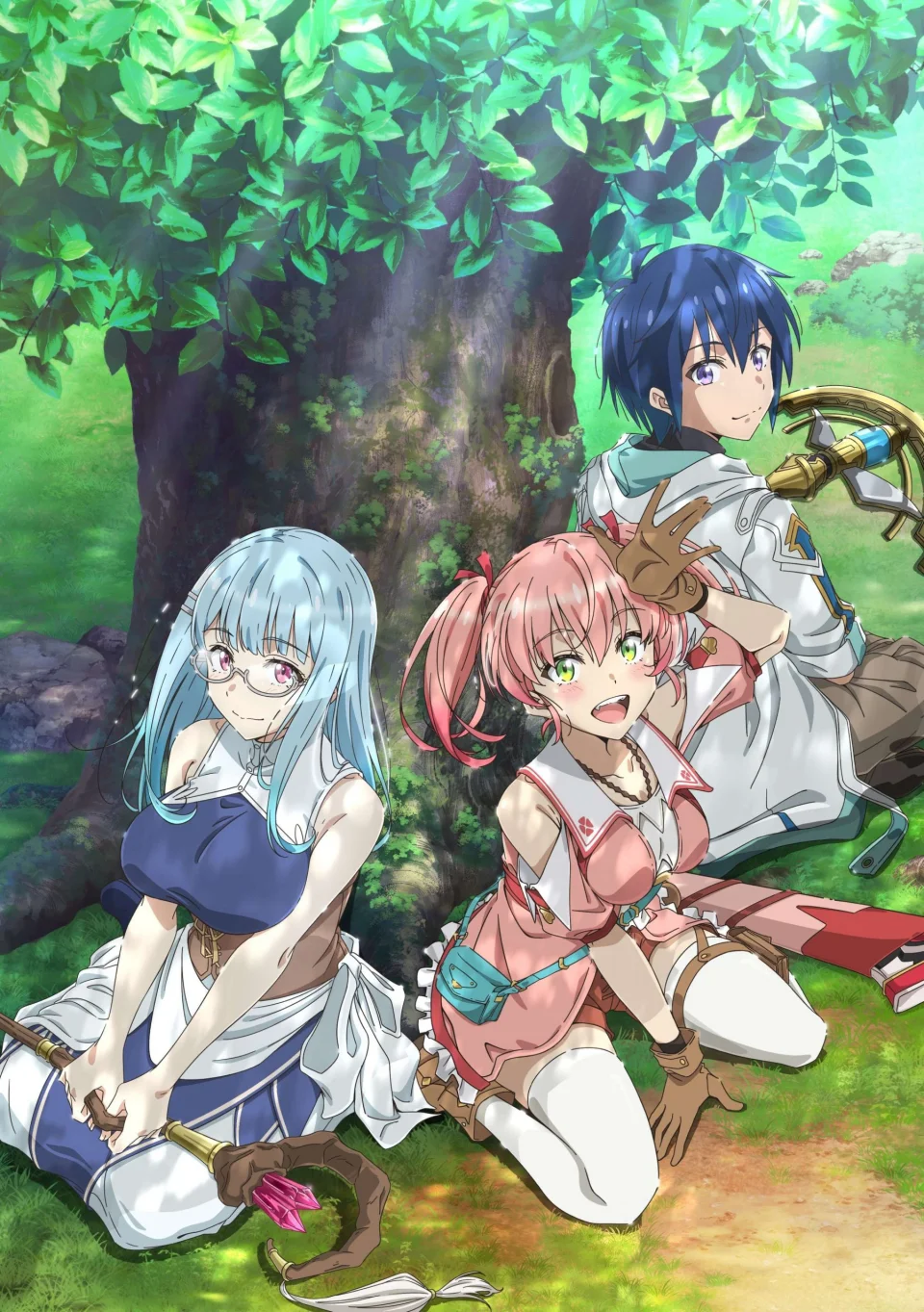White Magician Exiled From the Hero Party: Poster and Staff Animation