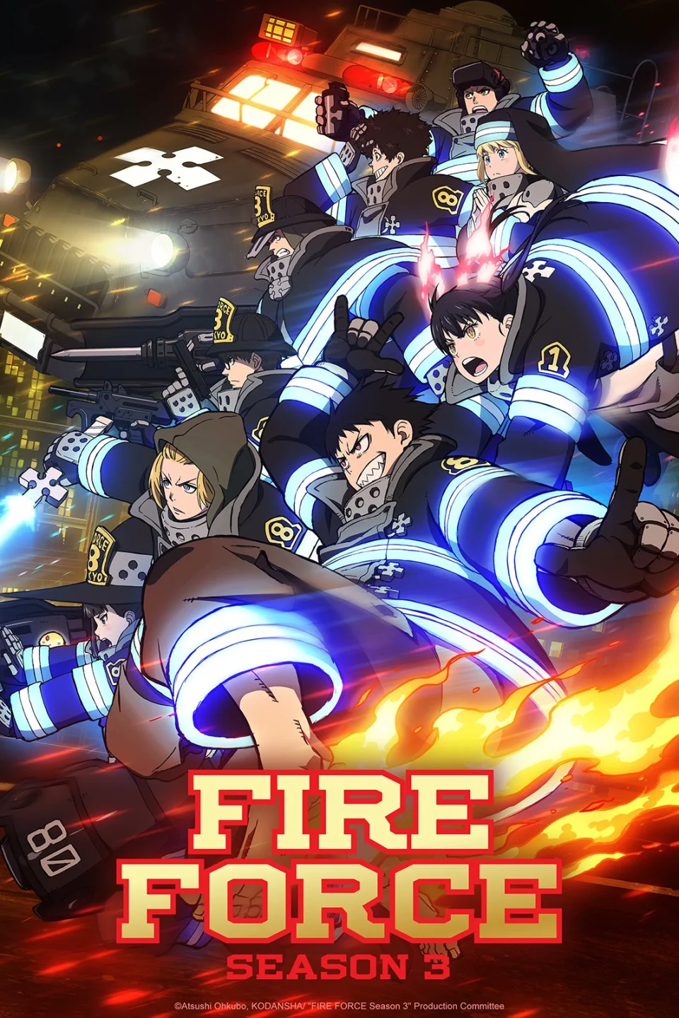 The Fire Force Season 3 anime, in video teaser