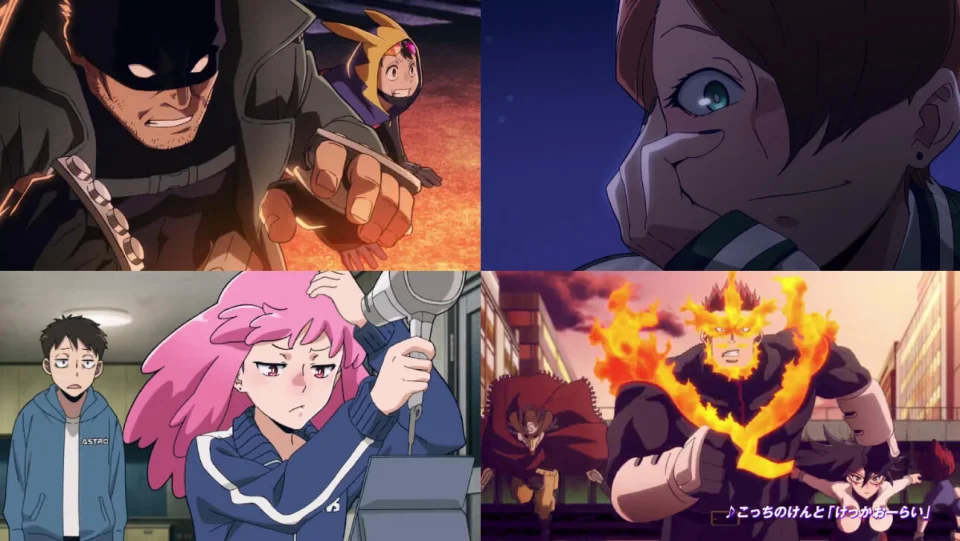 The My Hero Academia: Vigilantes anime, in Trailer 3