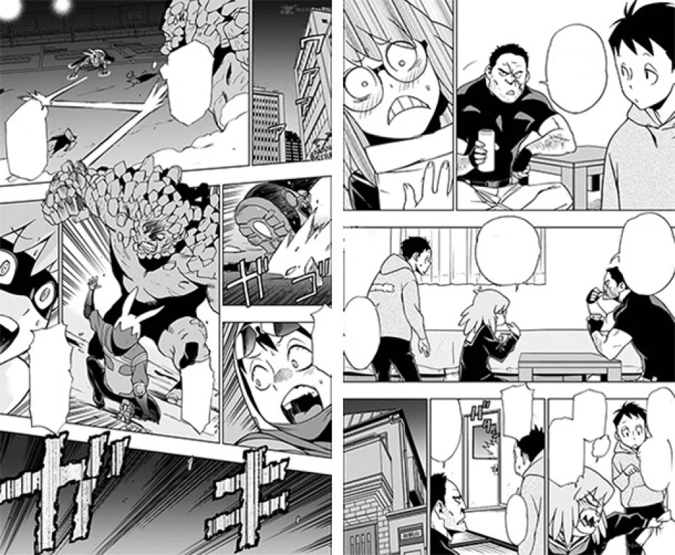 The My Hero Academia: Vigilantes anime, in Trailer 3