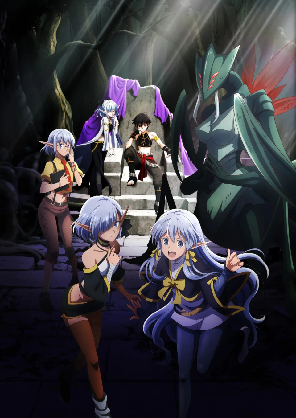 The anime Apocalypse Bringer Mynoghra, in Trailer